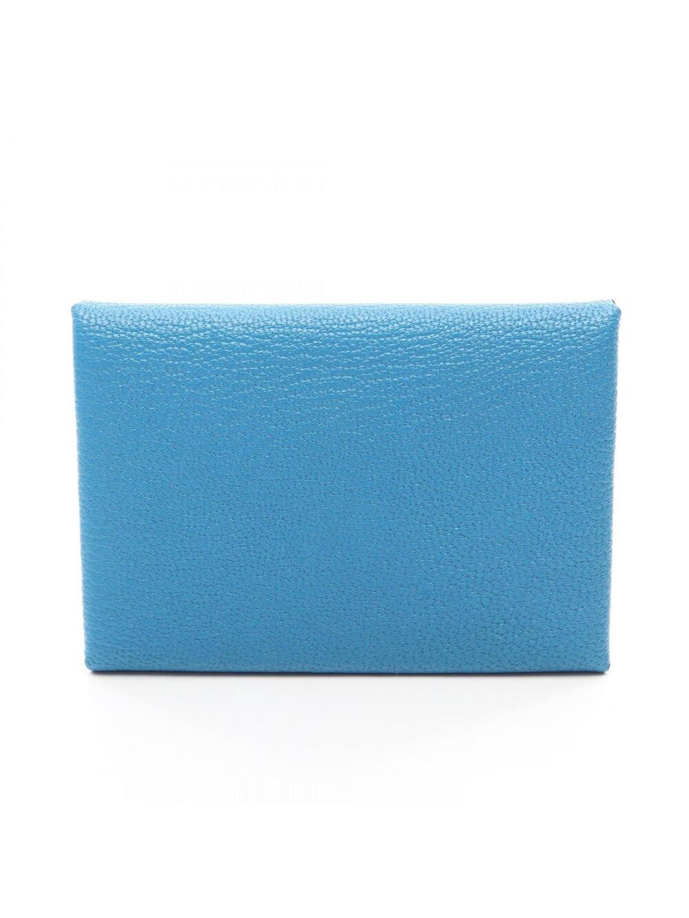 Hermes Calvi Duo Verso Coin Card Holder #367430H73B